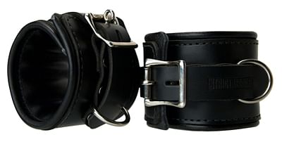 Strict Leather Padded Premium Locking Ankle Restraints